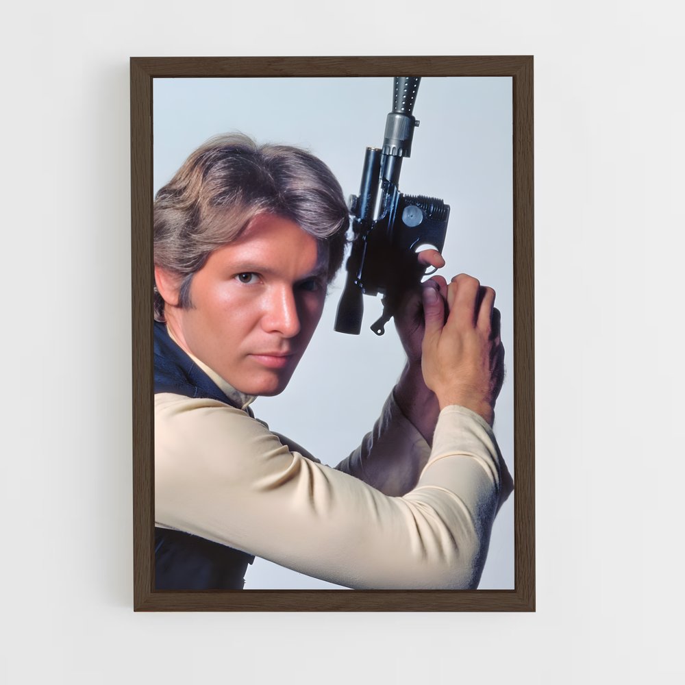 ap-han solo-5 cadre Bois foncé