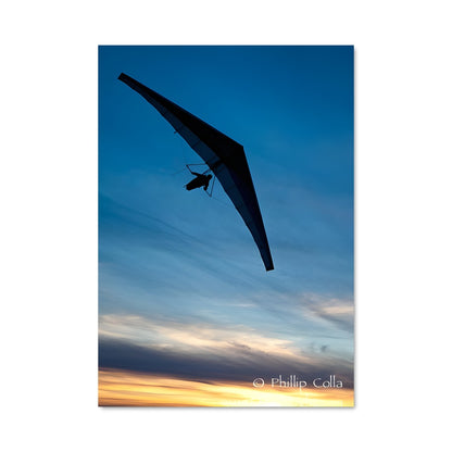 Poster Vol au Crépuscule