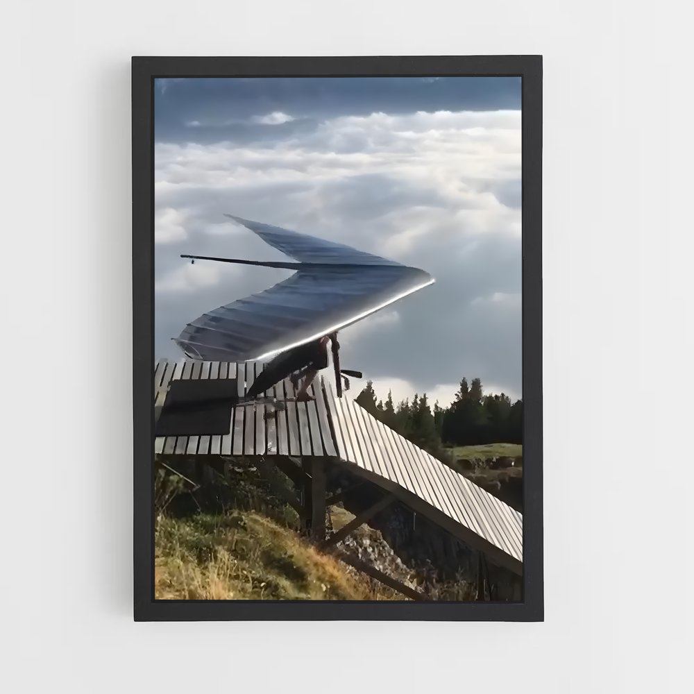 ap-hang gliding-5 cadre Noir