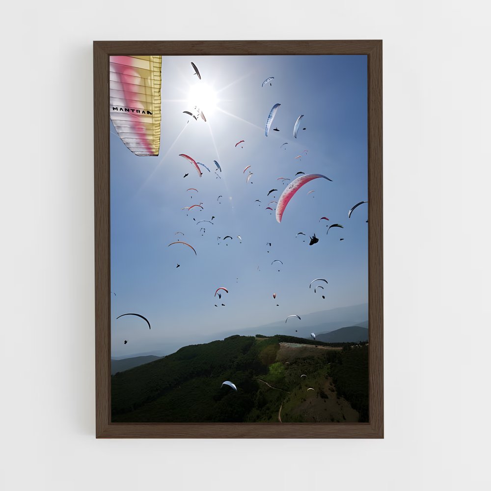 ap-hang gliding world championships-1 cadre Bois foncé