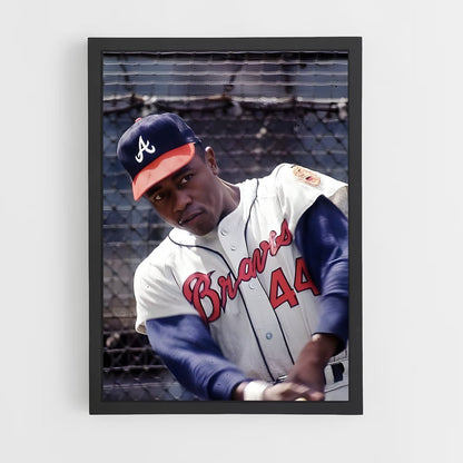 ap-hank aaron-5 cadre Noir