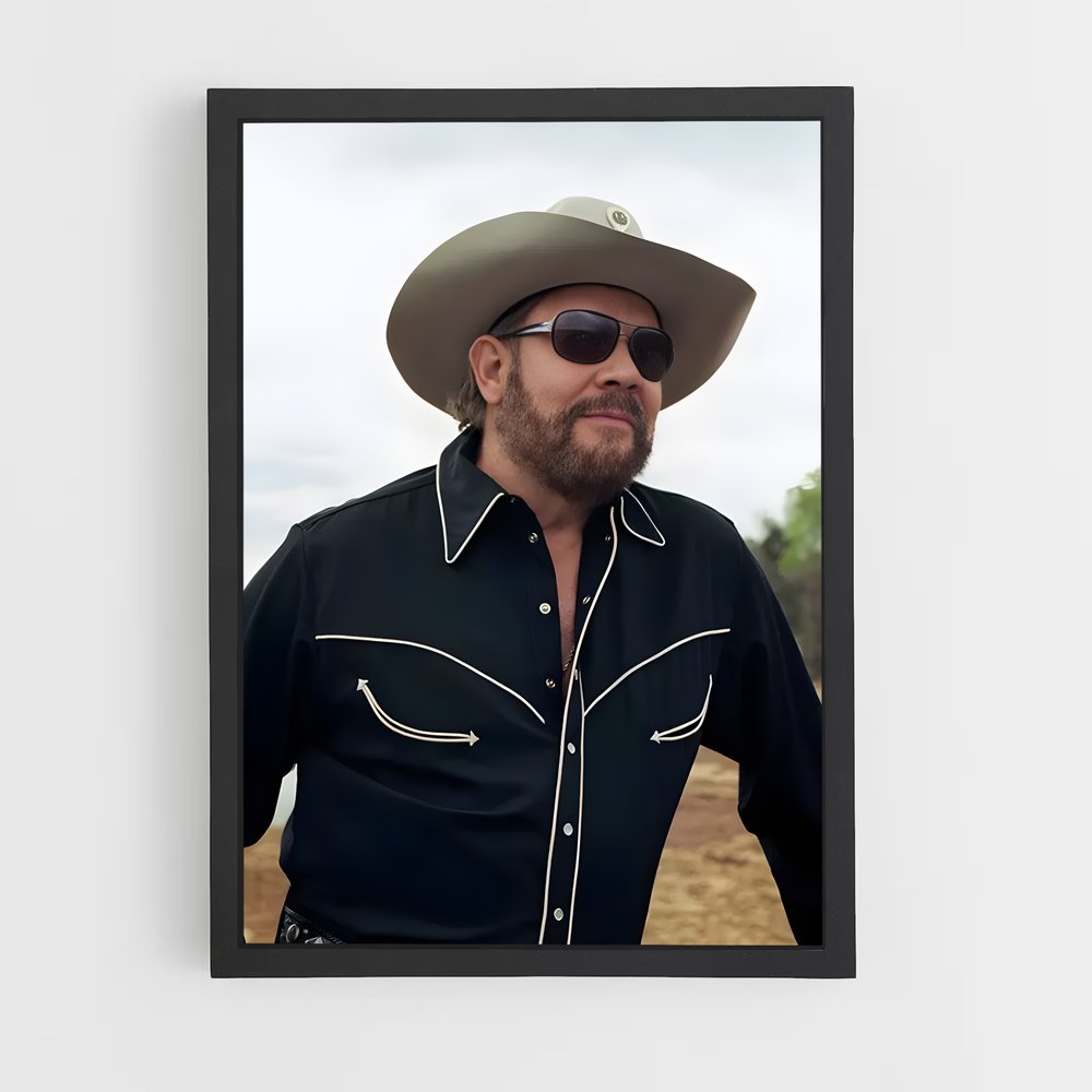 ap-hank williams jr-4 cadre Noir