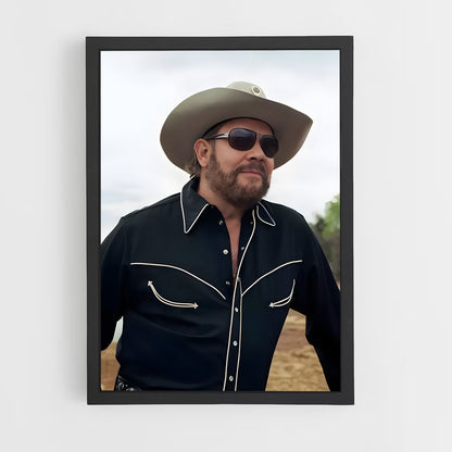 ap-hank williams jr-4 cadre Noir