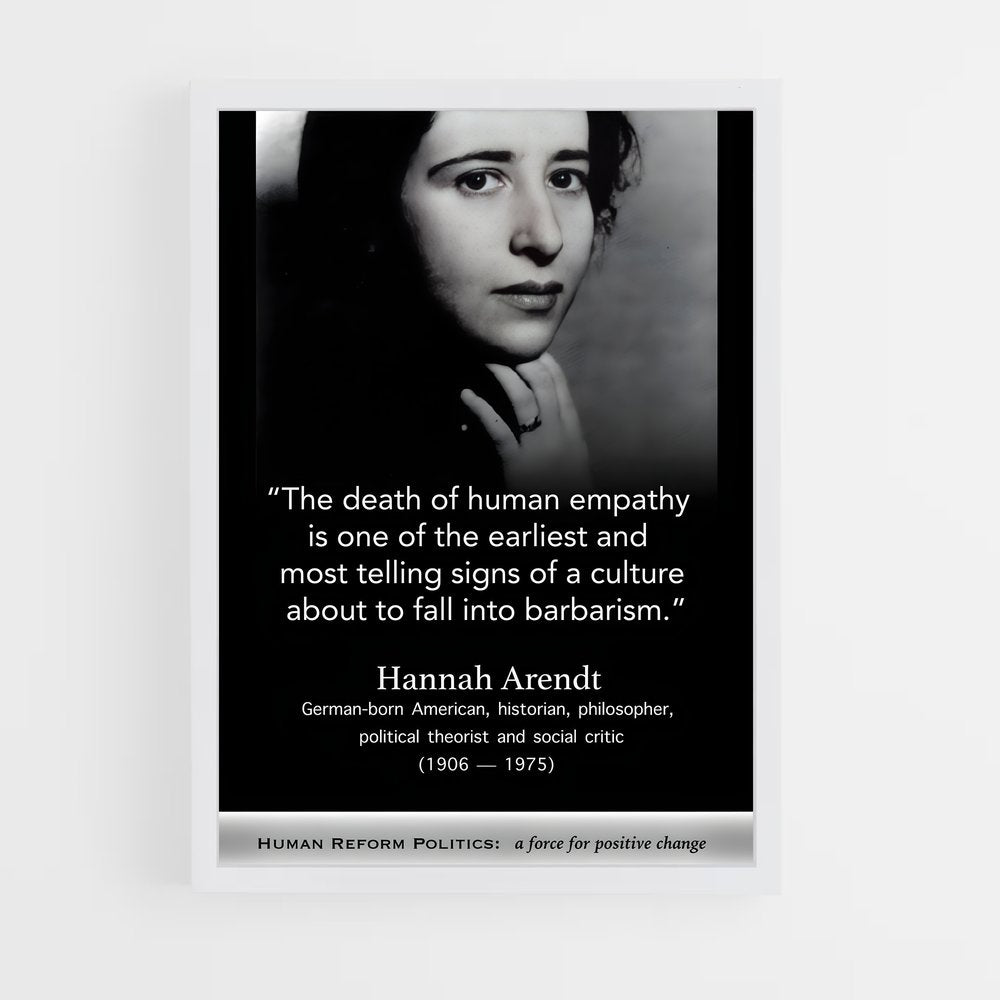 ap-hannah arendt-2 cadre Blanc
