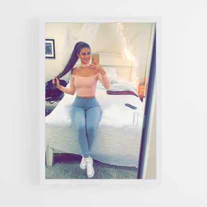 ap-hannah stocking-2 cadre Blanc