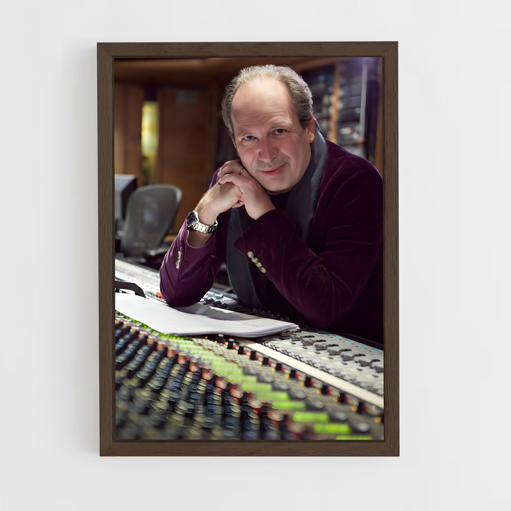 ap-hans zimmer-2 cadre Bois foncé