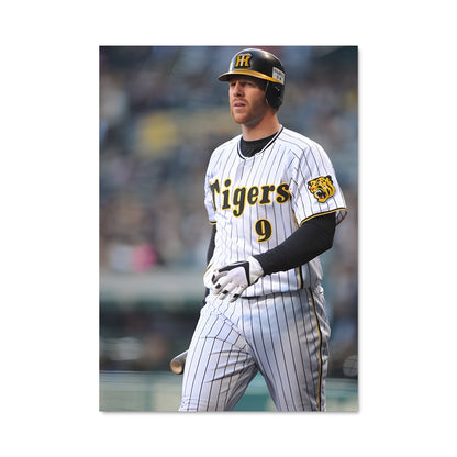 Poster Batteur des Hanshin
