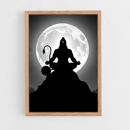 ap-hanuman-10 cadre Bois clair