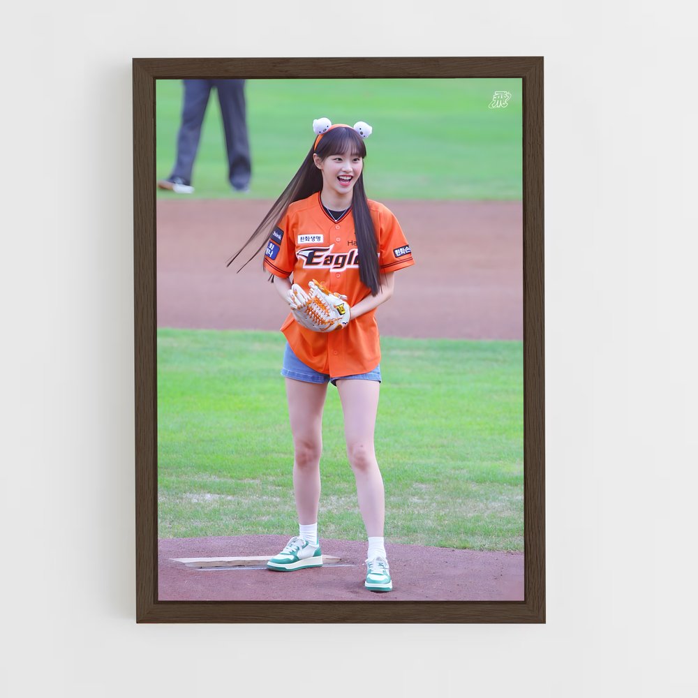 ap-hanwha eagles-2 cadre Bois foncé