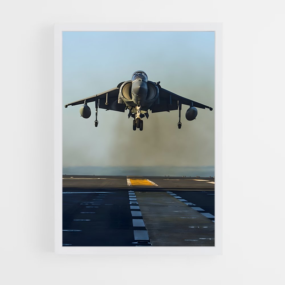 ap-harrier jump jet-3 cadre Blanc