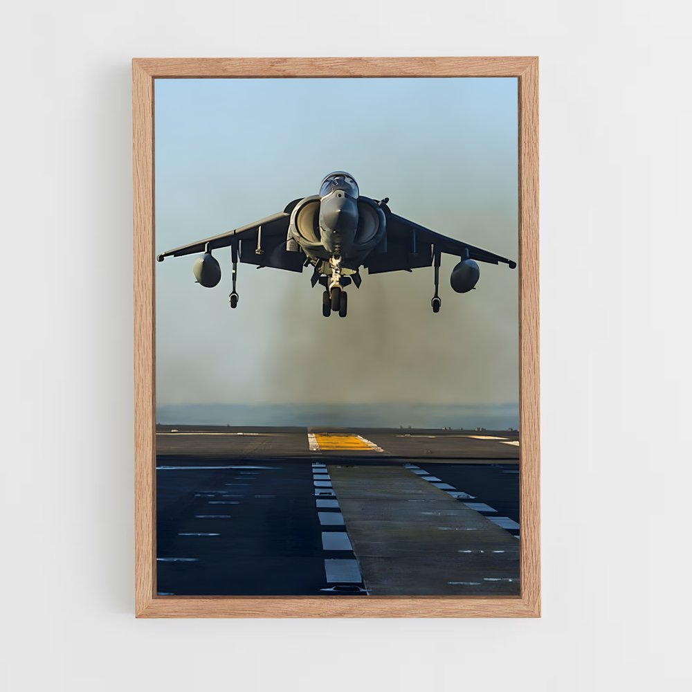 ap-harrier jump jet-3 cadre Bois clair