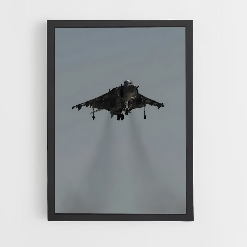 ap-harrier jump jet-4 cadre Noir