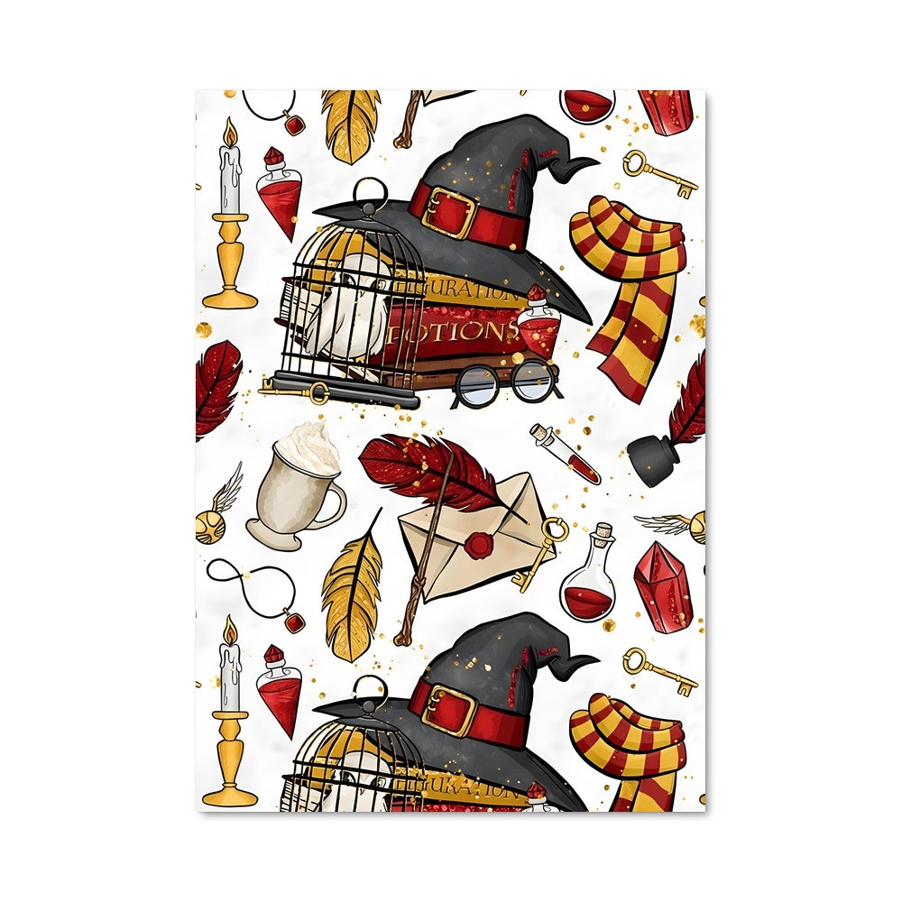 Poster Chapeaux et Baguettes