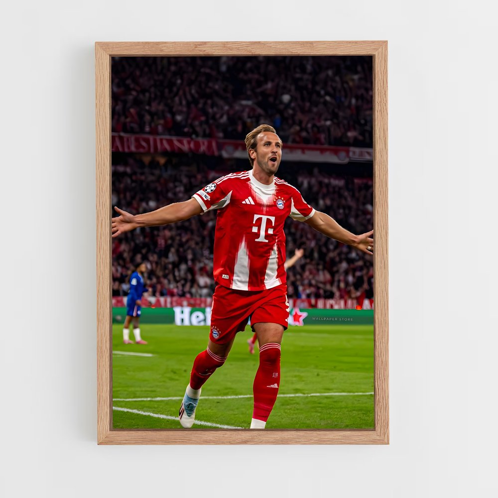 ap-harry kane-3 cadre Bois clair