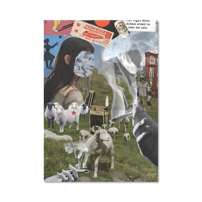 Poster Voyage Surréaliste