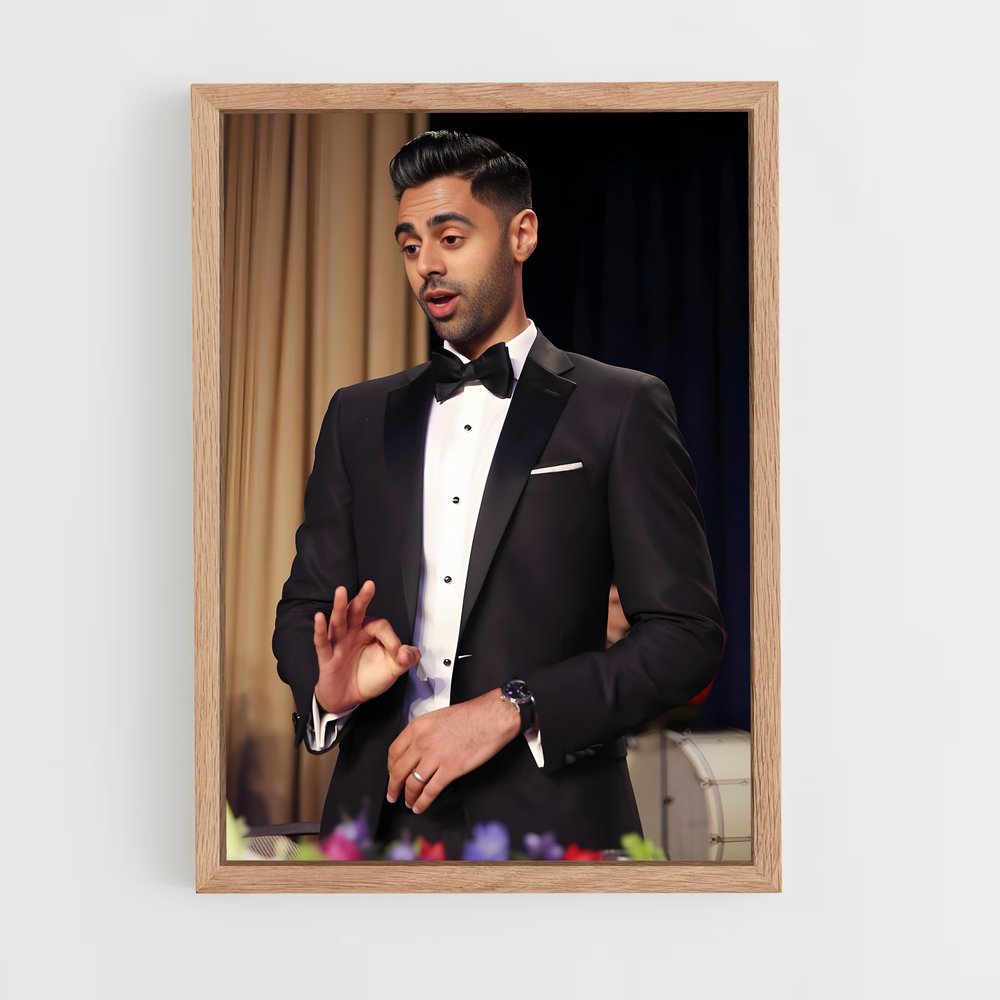 ap-hasan minhaj-6 cadre Bois clair
