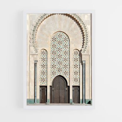 ap-hassan ii mosque casablanca-10 cadre Blanc