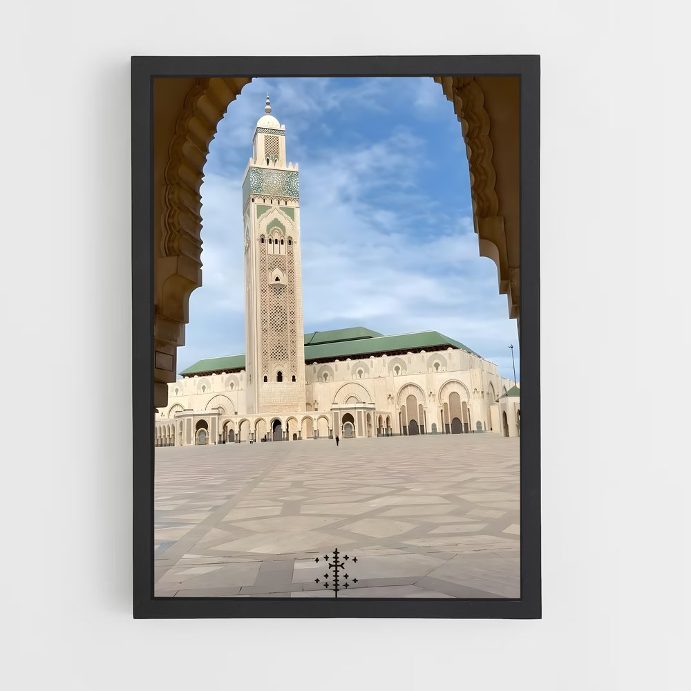 ap-hassan ii mosque casablanca-11 cadre Noir