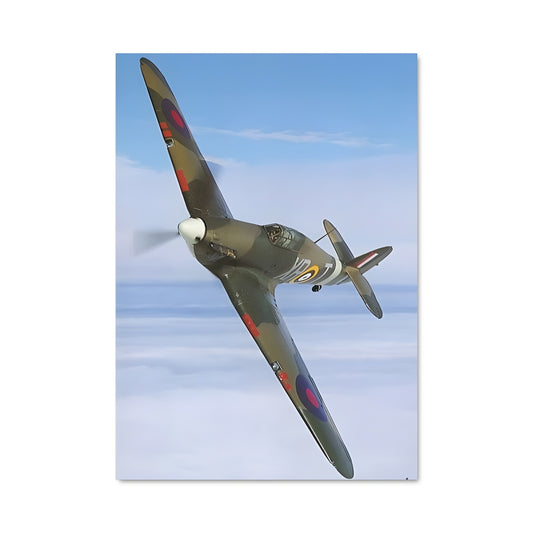 Poster Vol du Hurricane