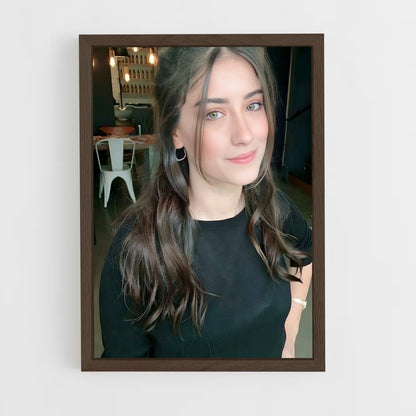 ap-hazal kaya-1 cadre Bois foncé
