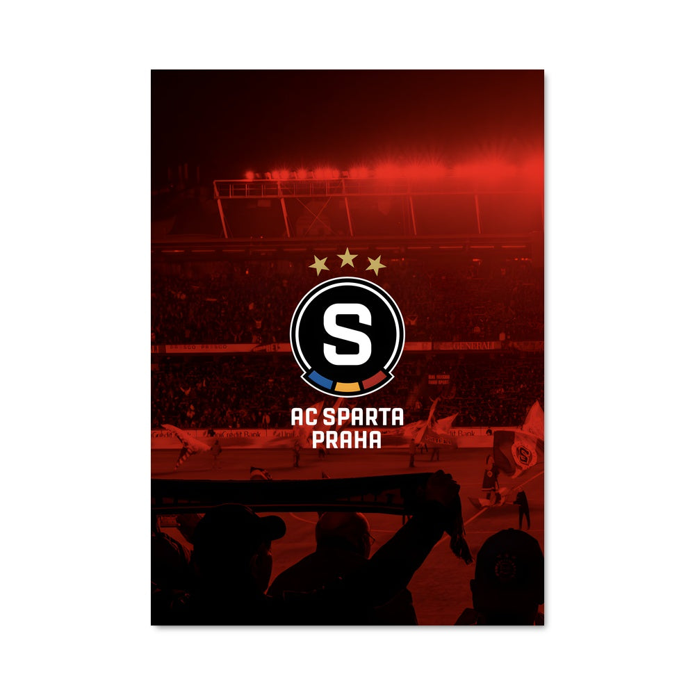 Poster Red and Black Derby