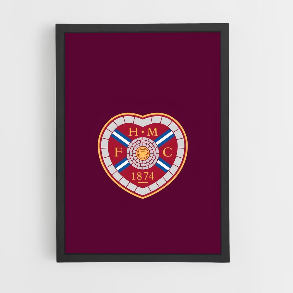 ap-heart of midlothian fc-1 cadre Noir