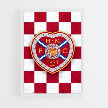 ap-heart of midlothian fc-3 cadre Blanc