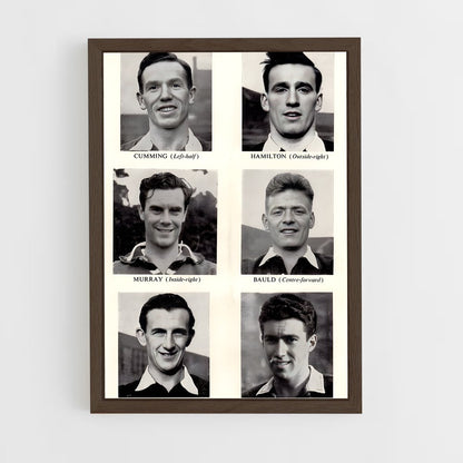 ap-heart of midlothian fc-5 cadre Bois foncé