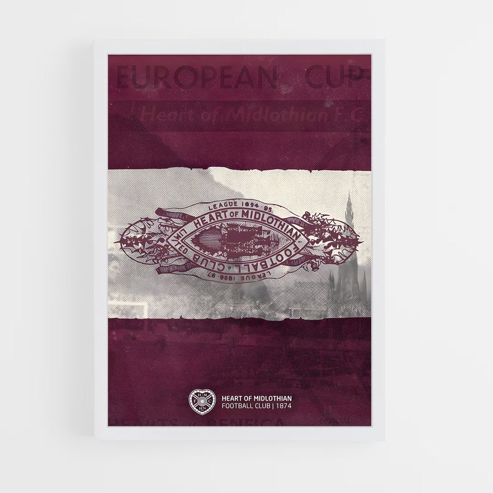 ap-heart of midlothian fc-6 cadre Blanc