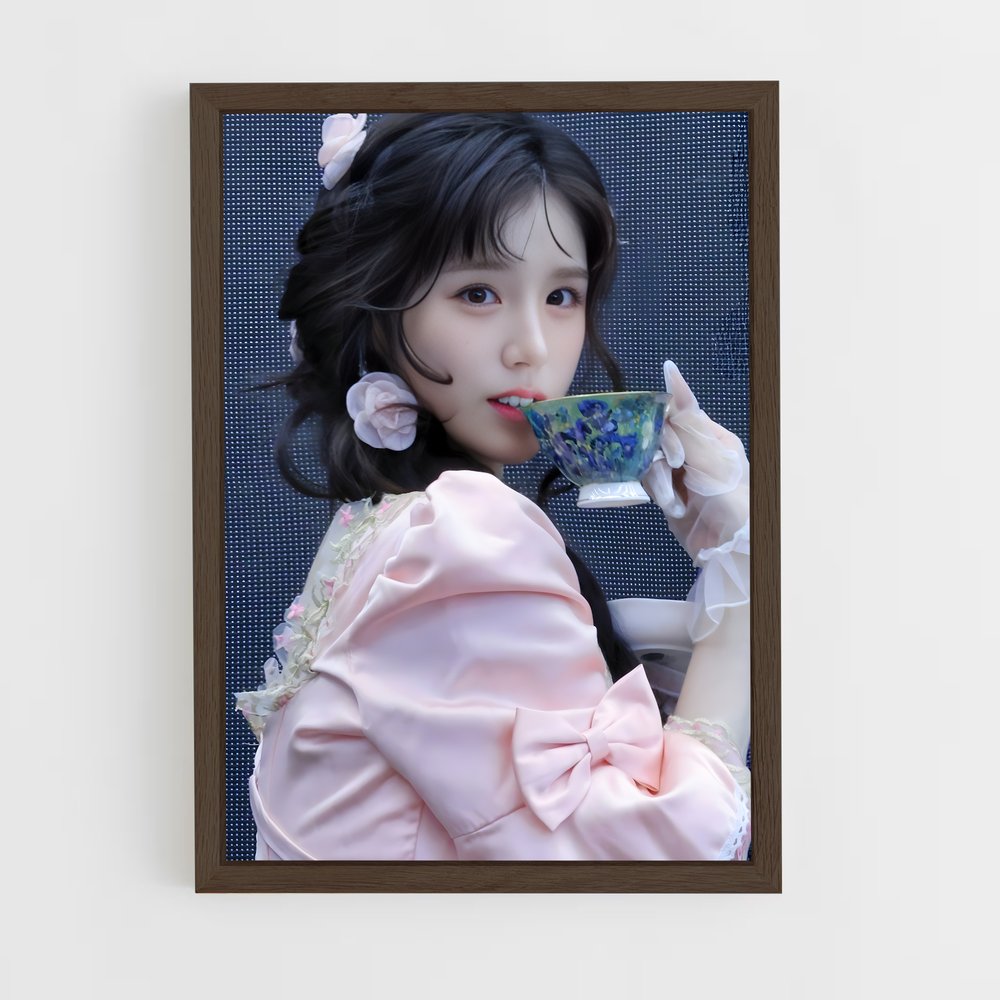ap-heejin-4 cadre Bois foncé