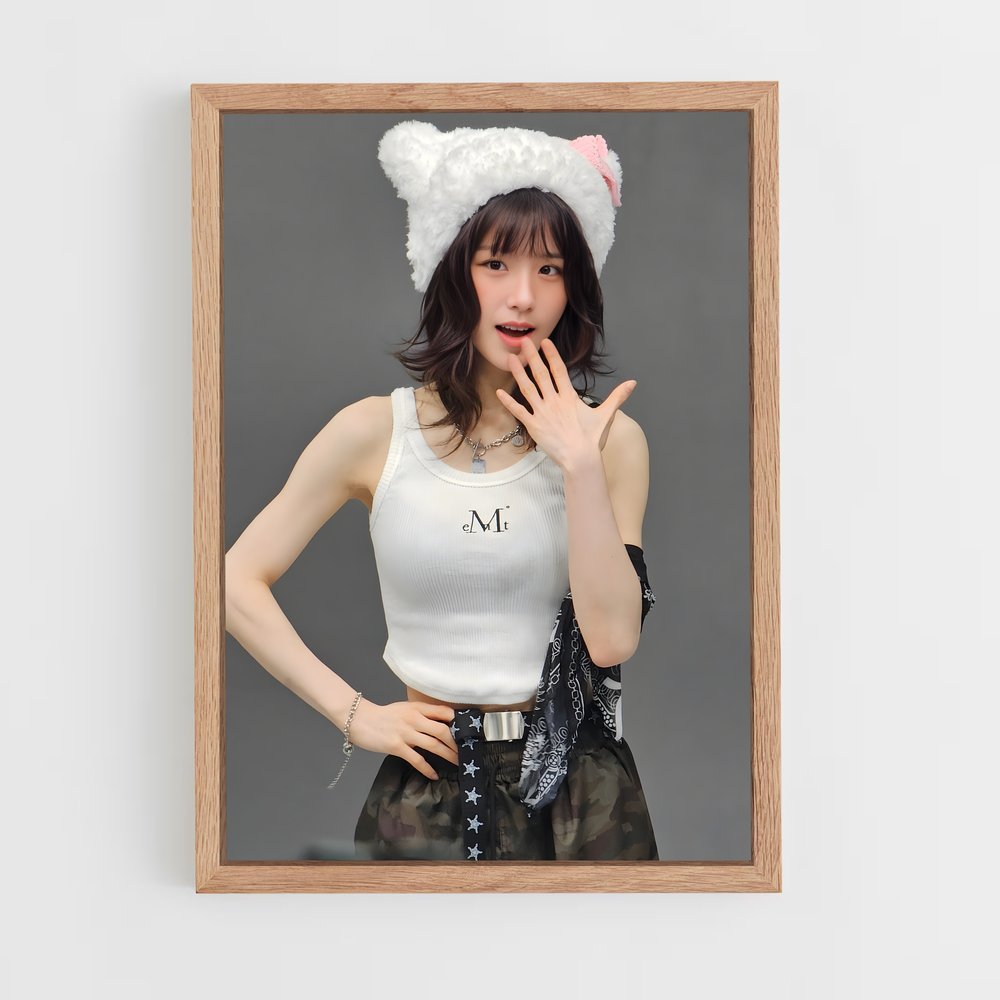 ap-heejin-5 cadre Bois clair