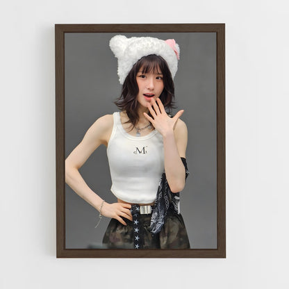 ap-heejin-5 cadre Bois foncé