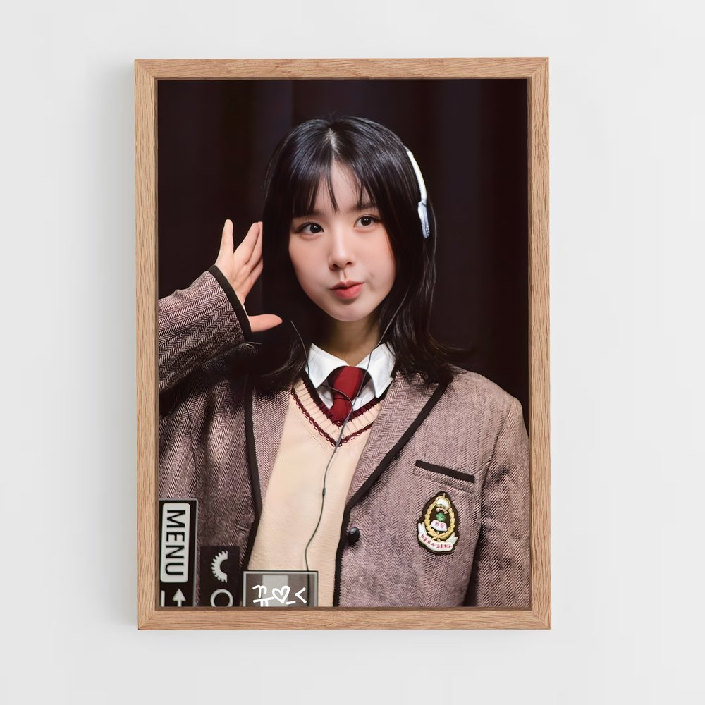 ap-heejin-6 cadre Bois clair