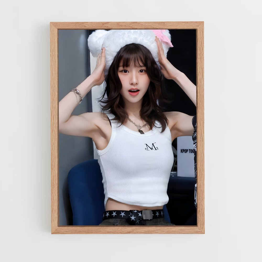 ap-heejin-7 cadre Bois clair