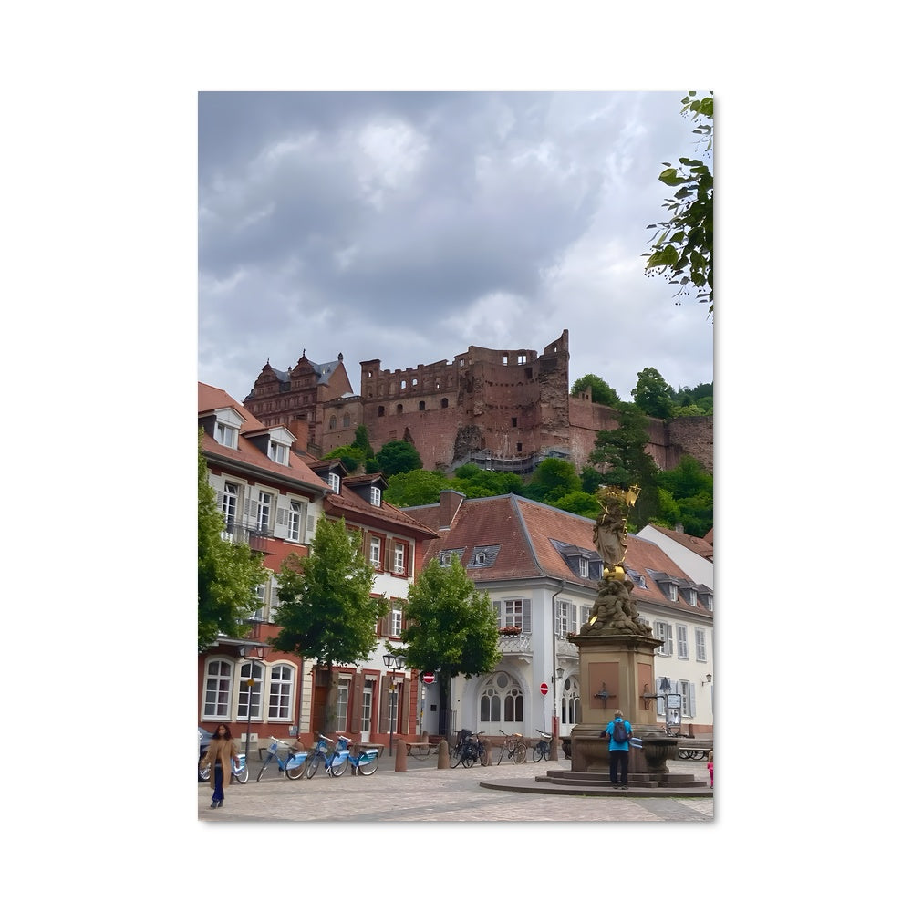 Poster Château de Heidelberg