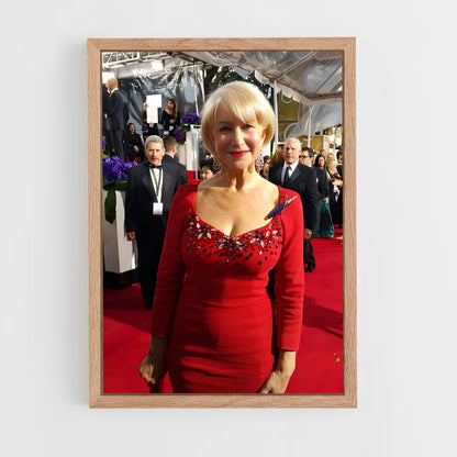 ap-helen mirren-8 cadre Bois clair