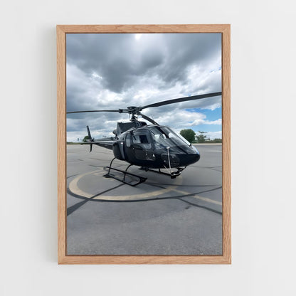 ap-helicopters-4 cadre Bois clair