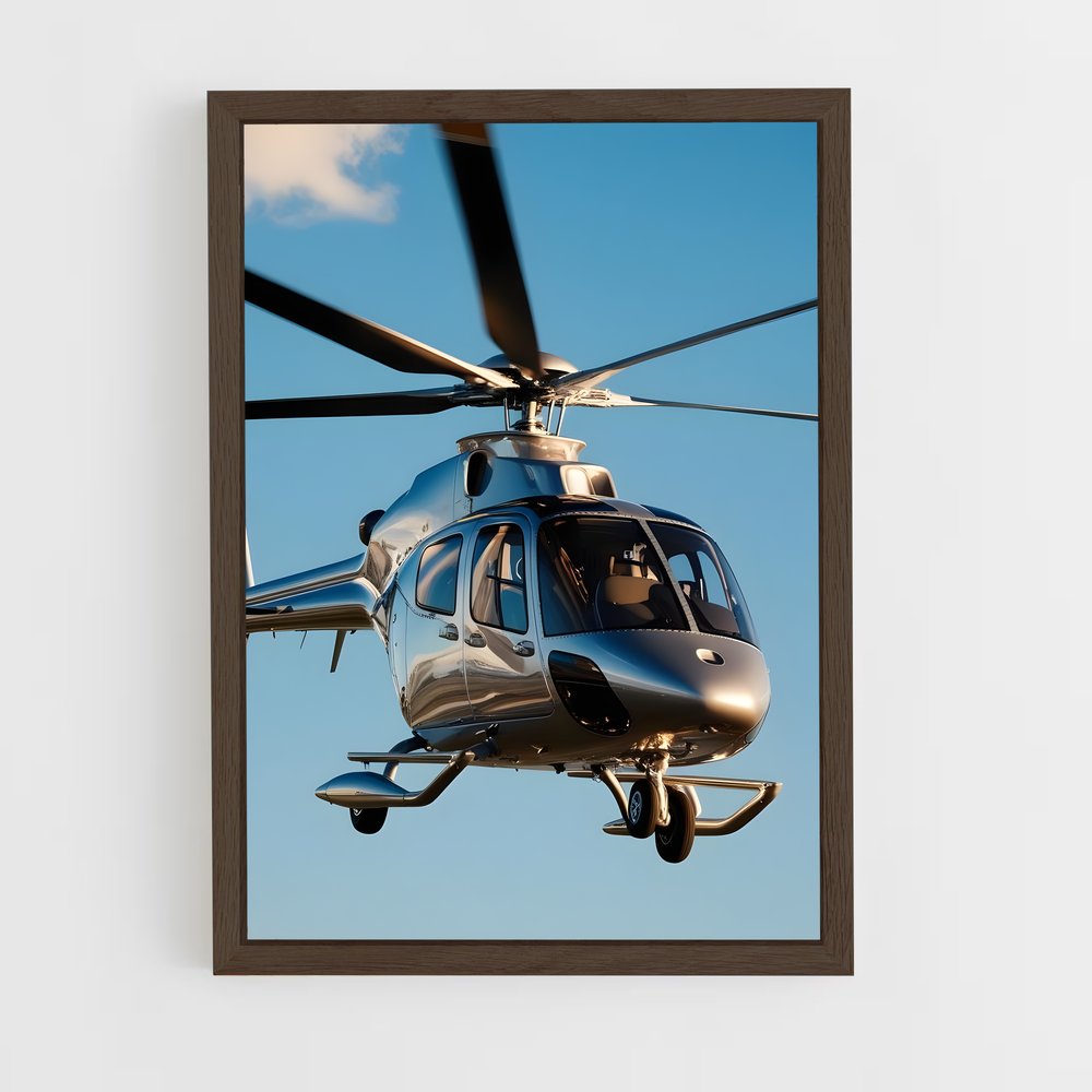 ap-helicopters-5 cadre Bois foncé
