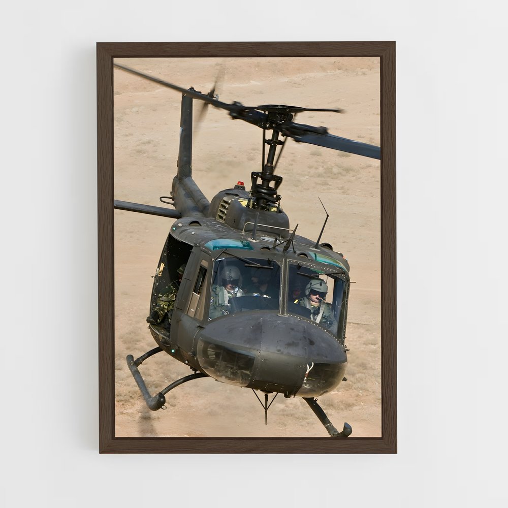 ap-helicopters-6 cadre Bois foncé