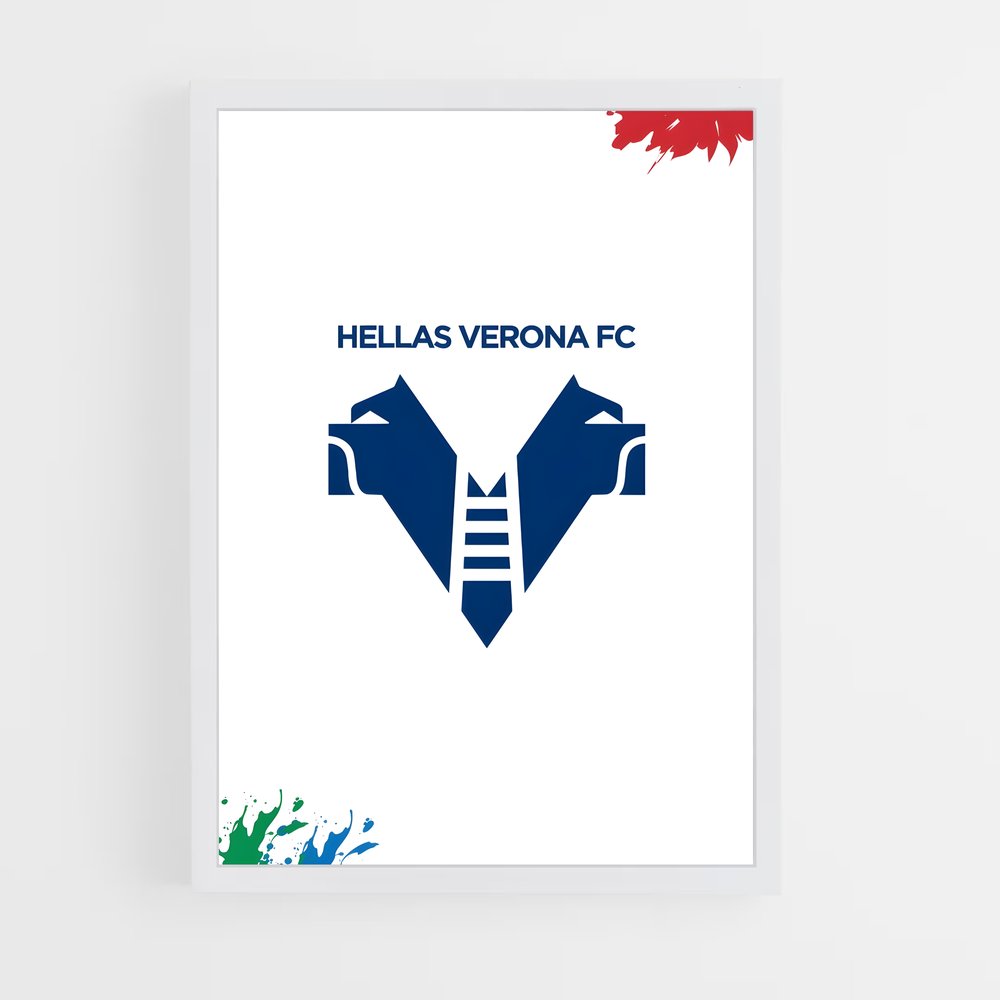 ap-hellas verona fc-11 cadre Blanc