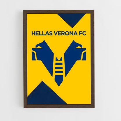 ap-hellas verona fc-3 cadre Bois foncé