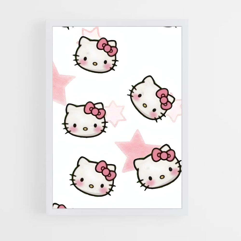 ap-hello kitty-1 cadre Blanc