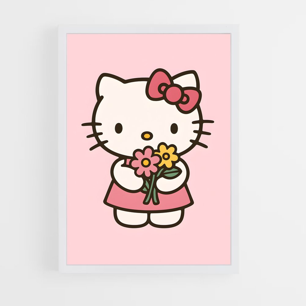 ap-hello kitty-4 cadre Blanc
