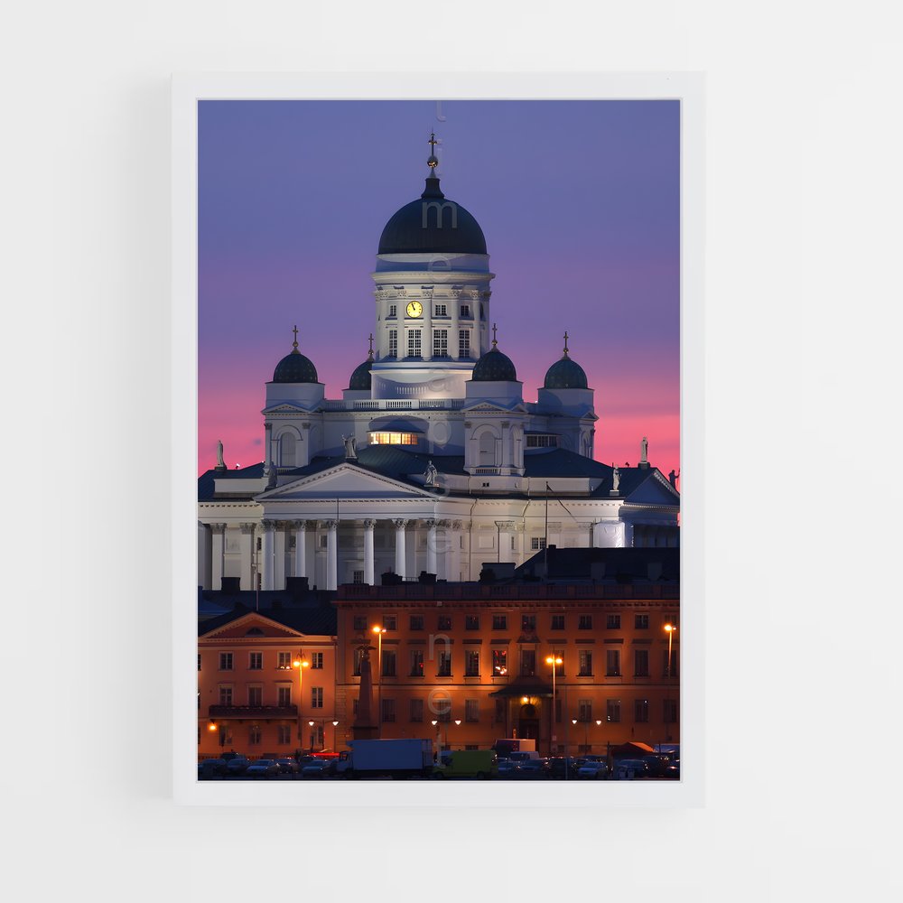 ap-helsinki cathedral-1 cadre Blanc