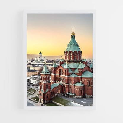 ap-helsinki cathedral-3 cadre Blanc