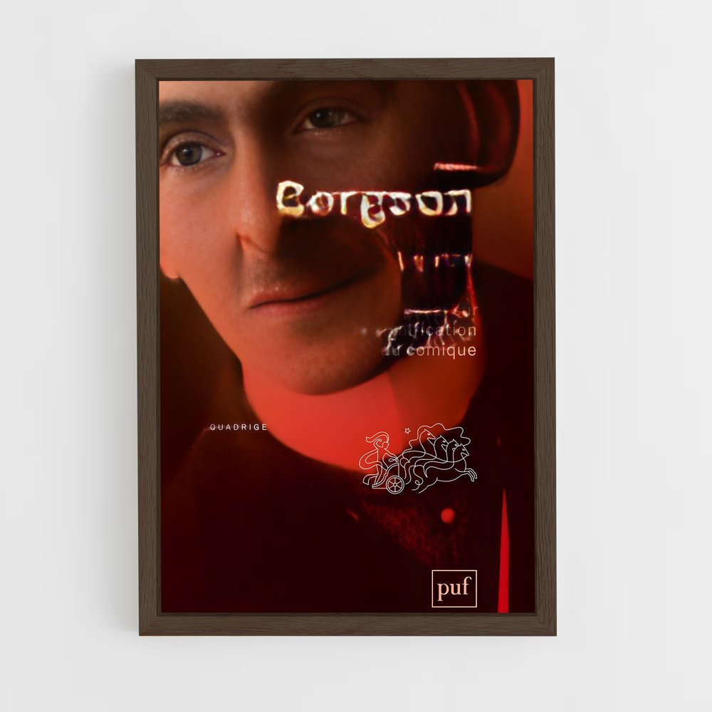 ap-henri bergson-1 cadre Bois foncé