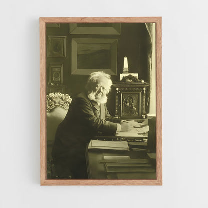 ap-henrik ibsen-1 cadre Bois clair