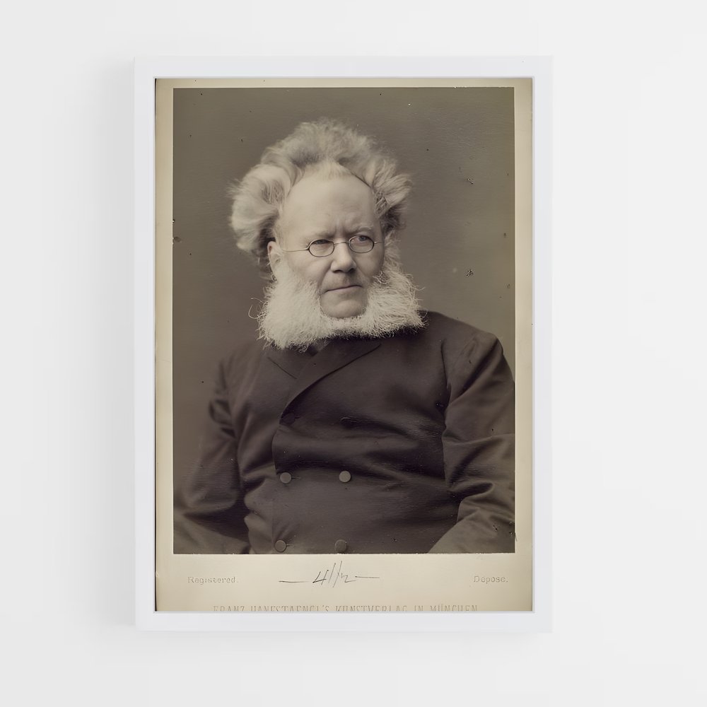 ap-henrik ibsen-3 cadre Blanc