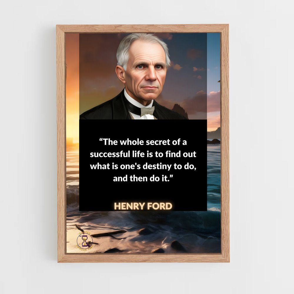 ap-henry ford-2 cadre Bois clair