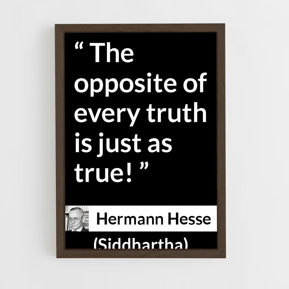 ap-hermann hesse-5 cadre Bois foncé